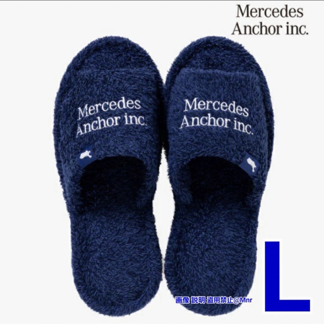 Mercedes Anchor inc. Room shoes L スリッパ-