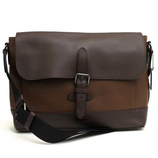 コーチ(COACH)のコーチ／COACH バッグ ショルダーバッグ メンズ レザー 革 本革  89894 HUDSON MESSENGER IN HERITAGE COLORBLOCK LEATHER メッセンジャーバッグ ハドソン メッセンジャー イン ヘリテージ カラーブロック レザー フラップ式 メッセンジャーバッグ シュリンクレザー(ショルダーバッグ)