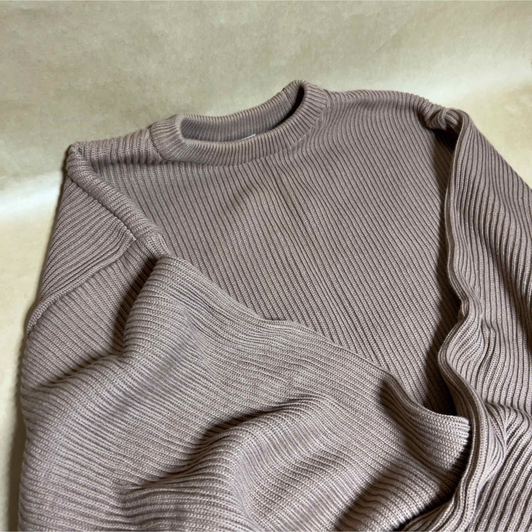 LIDNM / OVERSIZED 7G AZE KNIT