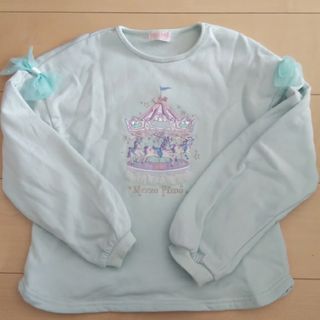 メゾピアノ(mezzo piano)のメゾピアノ トレーナー カットソー 140(Tシャツ/カットソー)