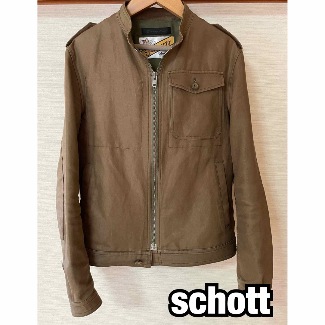 schott(ショット)のschott  ジャケット　ジップアップ メンズのジャケット/アウター(ライダースジャケット)の商品写真