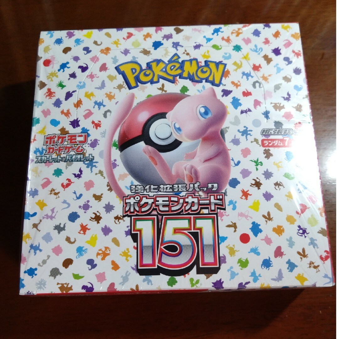 未開封シュリンク付き　ポケモンカード151 BOX 1