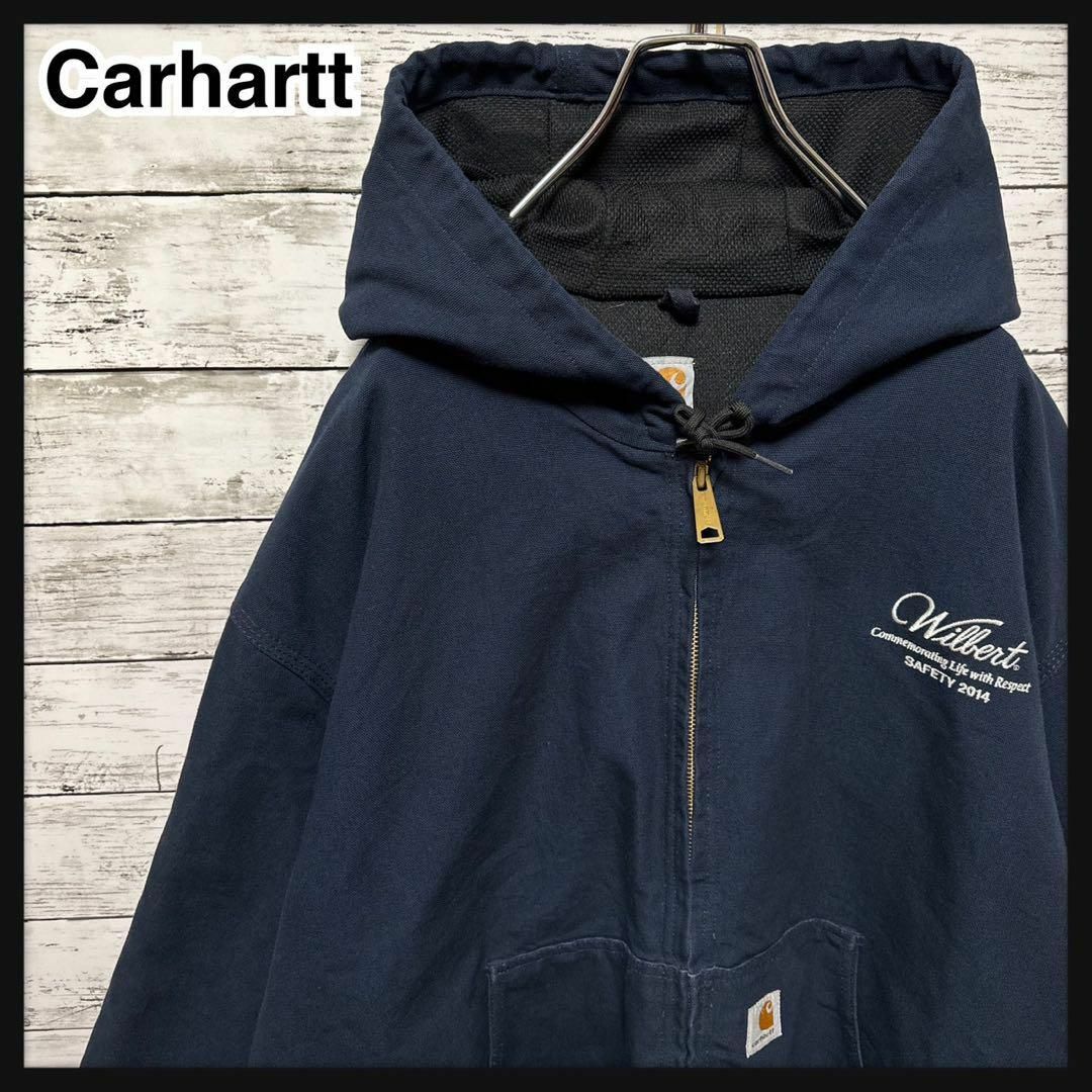 carhartt - 806【希少2XLサイズ】カーハート☆企業コラボ 刺繍ロゴ ...