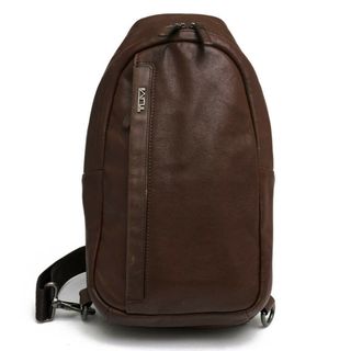 トゥミ(TUMI)のトゥミ／TUMI バッグ ショルダーバッグ 鞄 メンズ 男性 男性用レザー 革 本革 ダークブラウン 茶 ブラウン  68618BG Centro Murano Sling ムラーノ スリングバッグ ボディバッグ(ボディーバッグ)