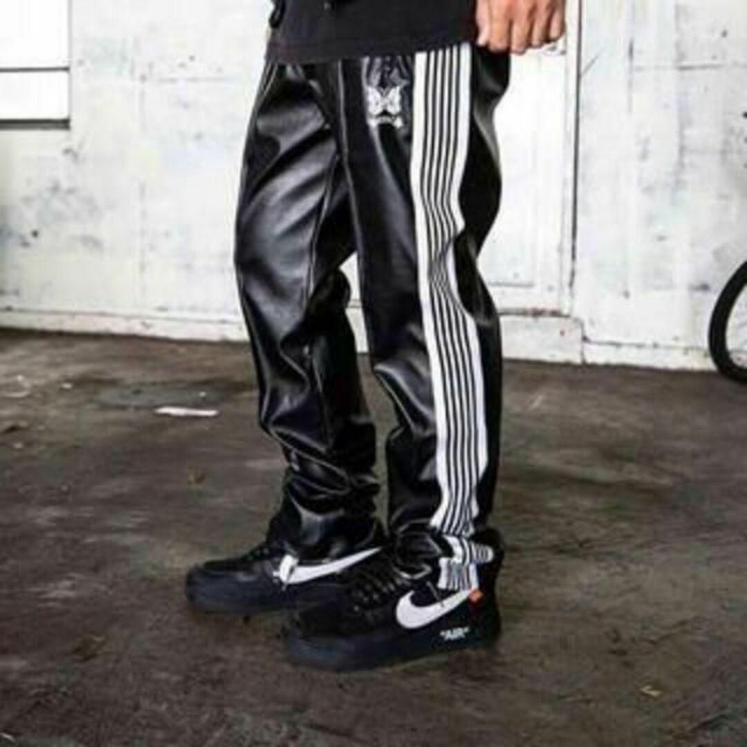 Needles Breath Leather TrackPants S | nate-hospital.com