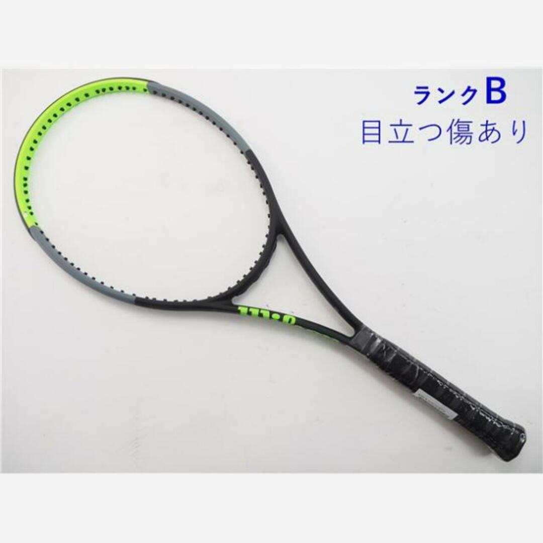 元グリップ交換済み付属品テニスラケット ウィルソン ブレード 98 18×20 バージョン7.0 2019年モデル (G2)WILSON BLADE 98 18×20 V7.0 2019