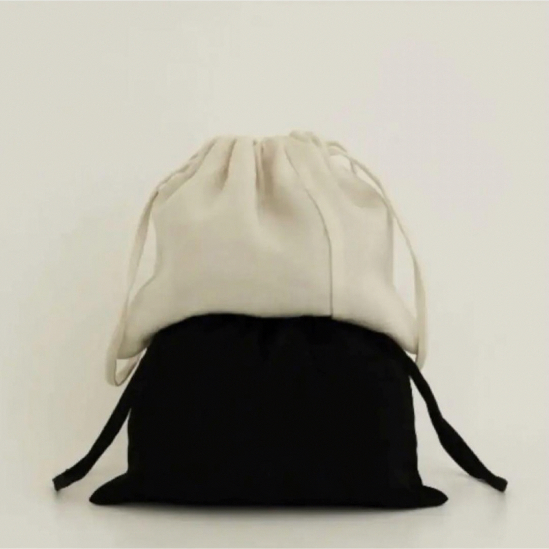 ENOF twill mini bag  巾着バッグ レディースのバッグ(トートバッグ)の商品写真