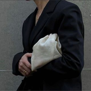 ENOF twill mini bag  巾着バッグ(トートバッグ)