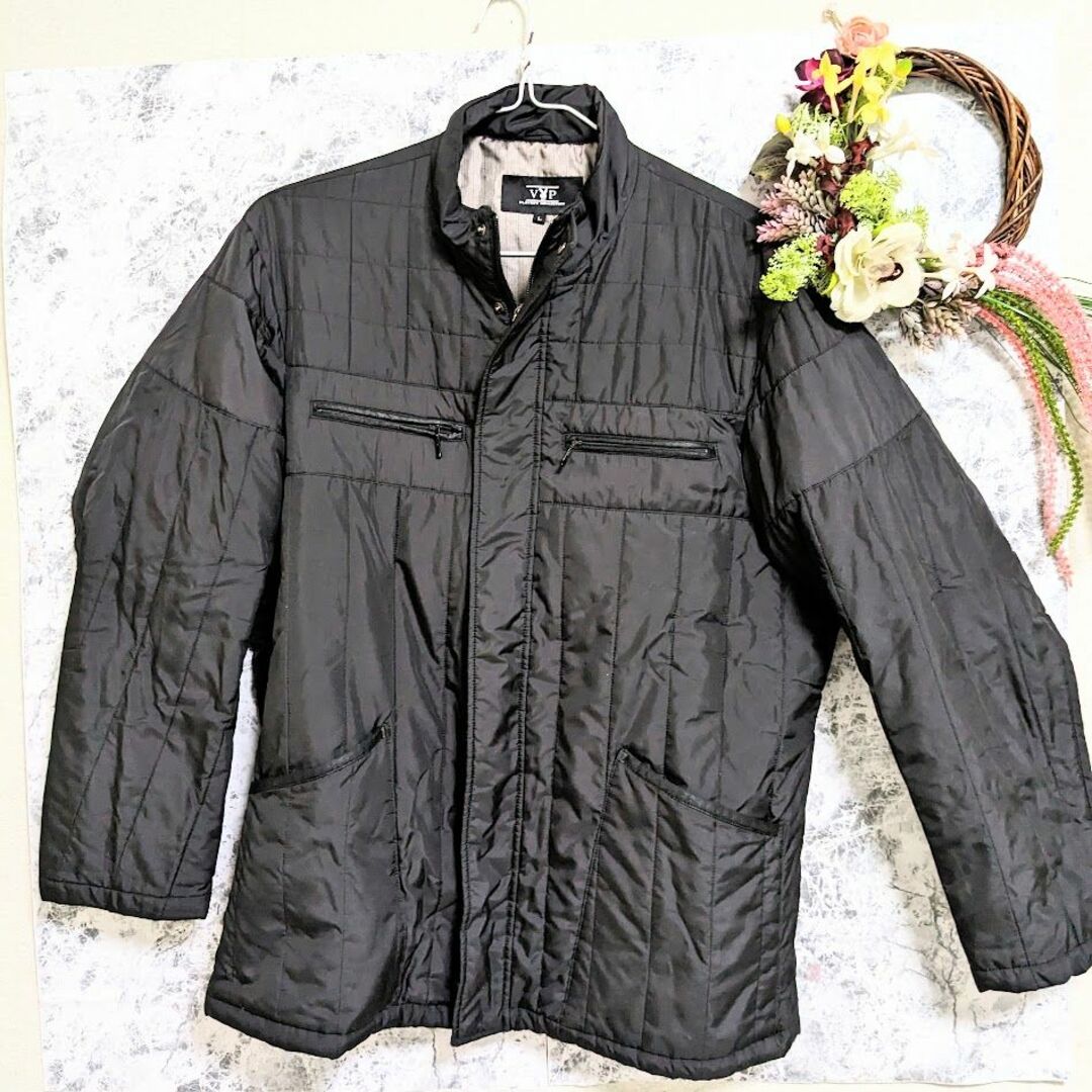 PLAYBOY - ビンテージPlayboy VIP Collection ジャケット黒無地L PLAYBOY - ビンテージPlayboy VIP Collection ジャケット黒無地L