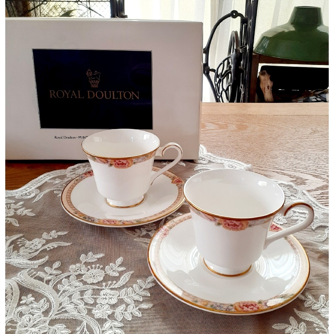 Royal Doulton - ROYAL DOULTON ダージリン カップ&ソーサー 2客 新品