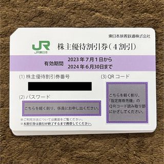 ジェイアール(JR)のJR東日本 東日本旅客鉄道 株主優待券 4枚(その他)