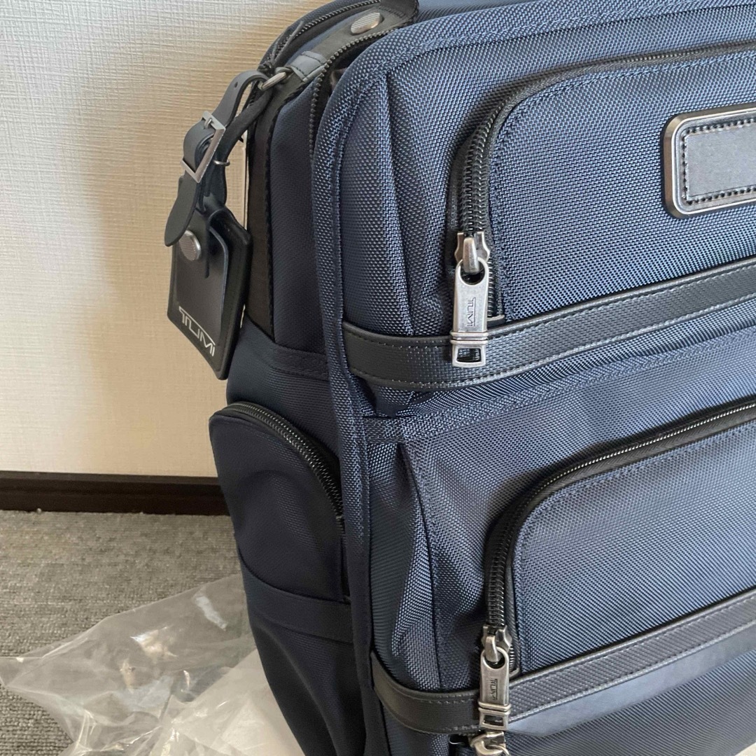 TUMI(トゥミ)のTUMI ALPHA3 ブリーフパック ブルー 新品 限定 メンズのバッグ(バッグパック/リュック)の商品写真
