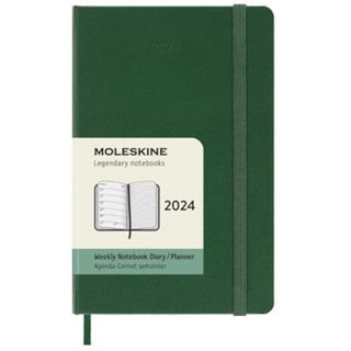 モレスキン(MOLESKINE)の【モレスキン】2024ウィークリーダイアリースケジュール【マートルグリーン】(カレンダー/スケジュール)