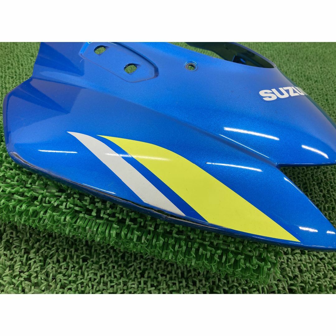 GSX-R125 アッパーカウル 青M 23K0 スズキ 純正  バイク 部品 DL33B フロントカウル フロントカバー 修復素材に 品薄 車検 Genuine:22326334 1