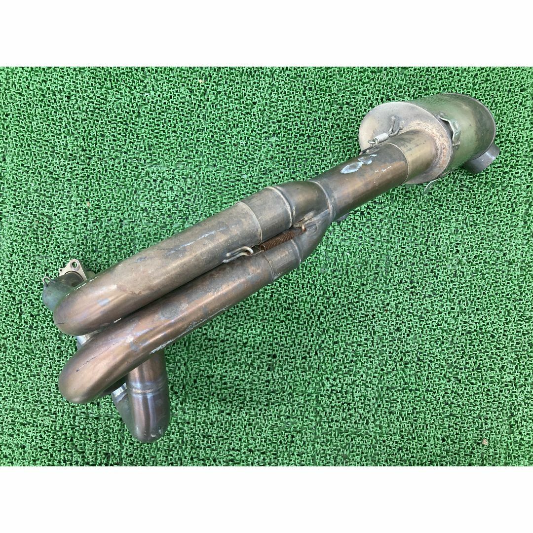 MT-09 エキパイマフラー 社外 中古 バイク 部品 RN34J ステンレス 凹み