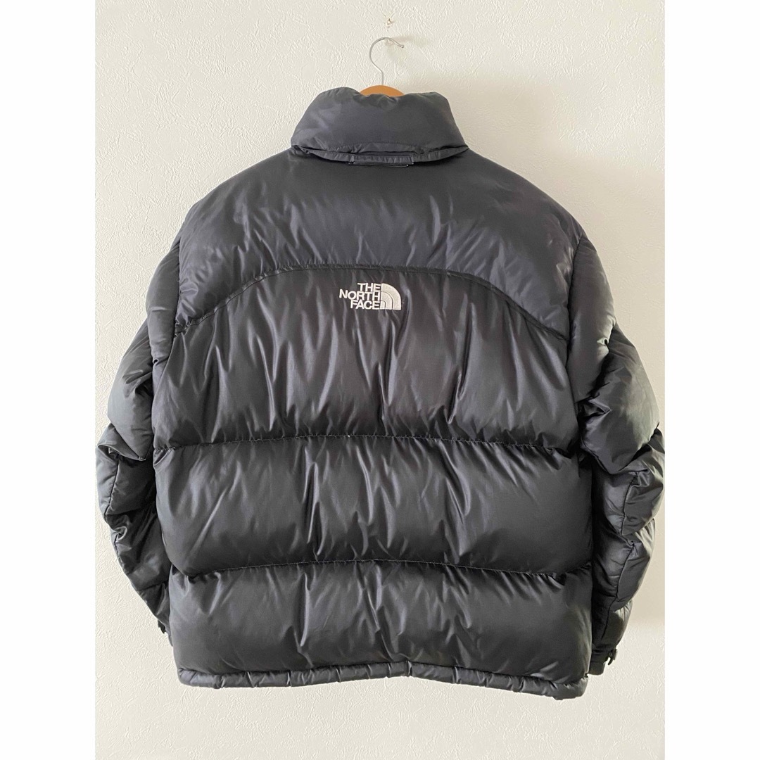 希少 美品 THE NORTH FACEヌプシ センターロゴ 700fill L