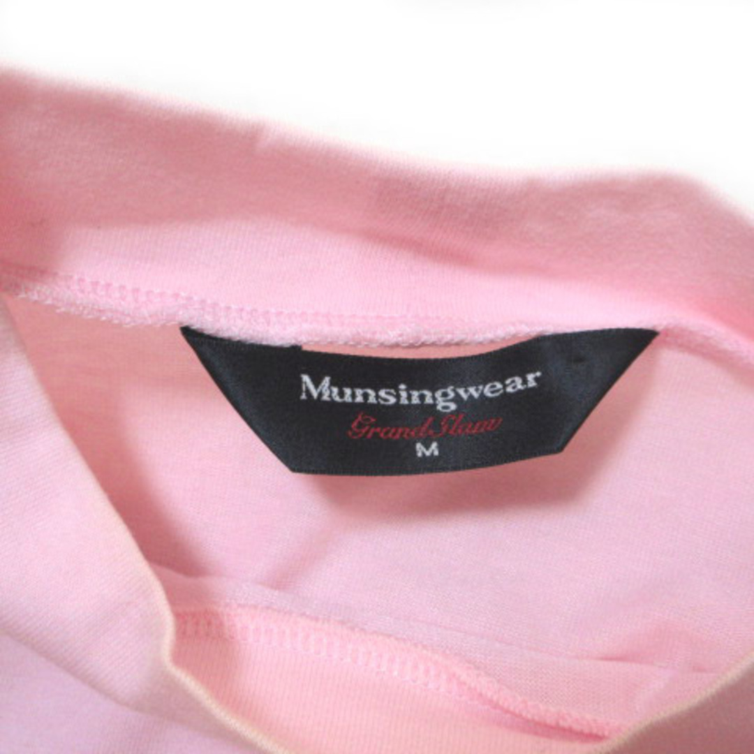 Munsingwear(マンシングウェア)のマンシングウェア グランドスラム 半袖 カットソー シャツ ゴルフ M ピンク スポーツ/アウトドアのゴルフ(ウエア)の商品写真