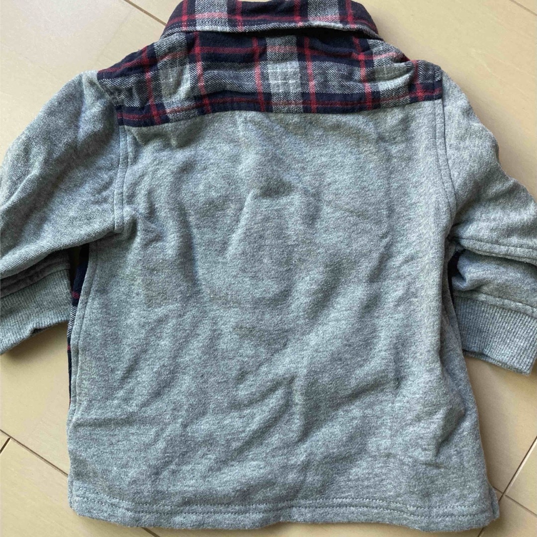 MUJI (無印良品)(ムジルシリョウヒン)の無印良品　ベビーネルシャツ キッズ/ベビー/マタニティのベビー服(~85cm)(シャツ/カットソー)の商品写真