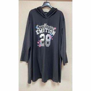 ニッセン(ニッセン)のスマイルランドリ 大きいサイズ3L 4L 長袖Tシャツ(Tシャツ(長袖/七分))