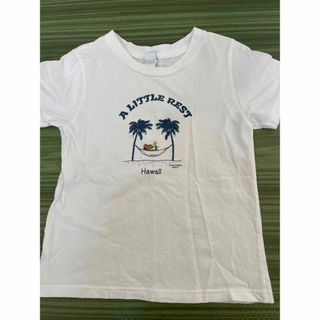 スヌーピー(SNOOPY)の日焼けスヌーピー　モニTシャツ4さい用(Tシャツ/カットソー)