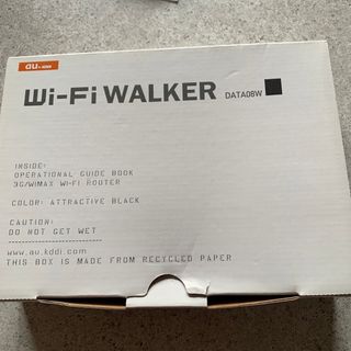 エーユー(au)のWi-Fi WALKER DATA08W (PC周辺機器)