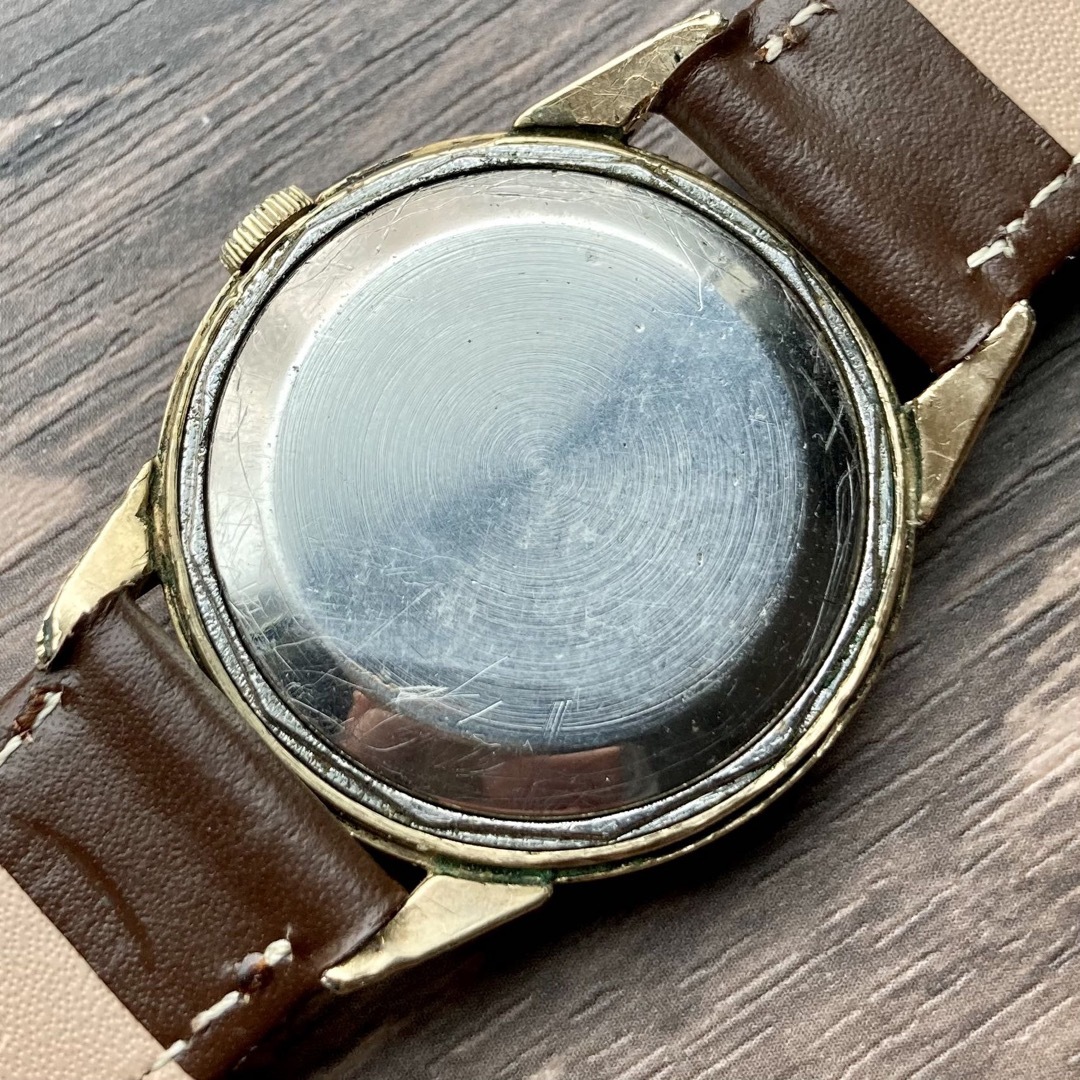 【動作良好】ジラールペルゴ アンティーク 腕時計 1950年代 自動巻き メンズ