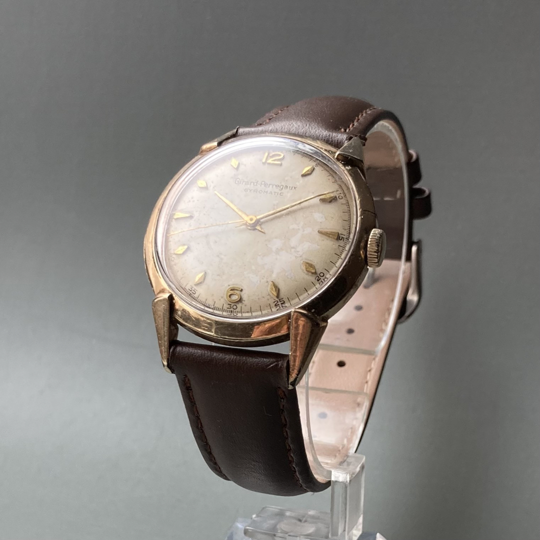 GIRARD-PERREGAUX - 【動作良好】ジラールペルゴ アンティーク 腕時計