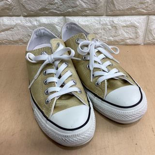 コンバース(CONVERSE)のコンバーススニーカー　白×金　レア色　24cm（0211K-179）(スニーカー)