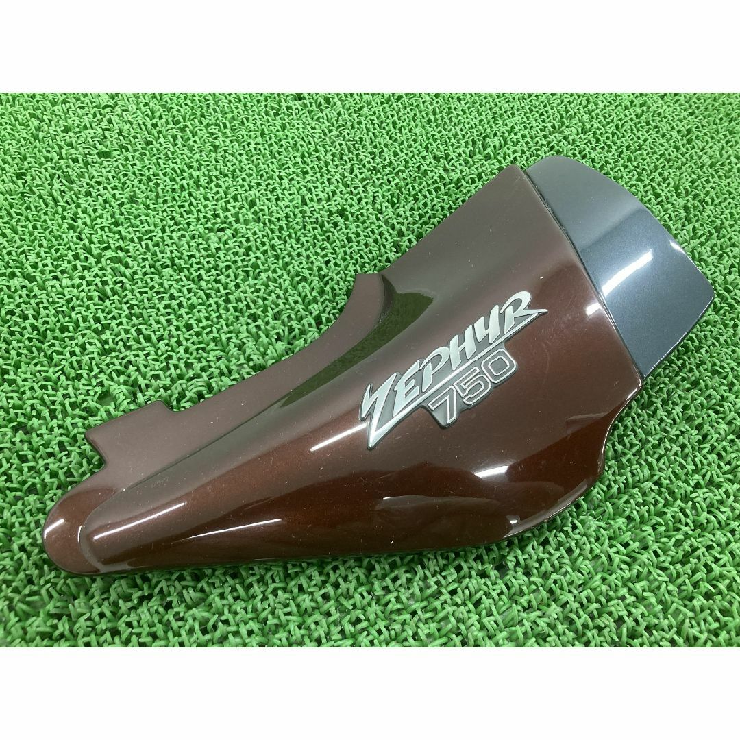 ゼファー750 サイドカバー 右 茶M カワサキ 純正 バイク 部品 ZR750C ZEPHYR750 キャンディダイヤモンドブラウン 割れ欠け無し 品薄 希少品 車検 Genuine:22321998