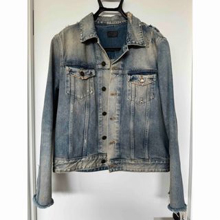 Saint Laurent - STUDDED TRUCKER JACKET スタッズ デニムジャケットの ...