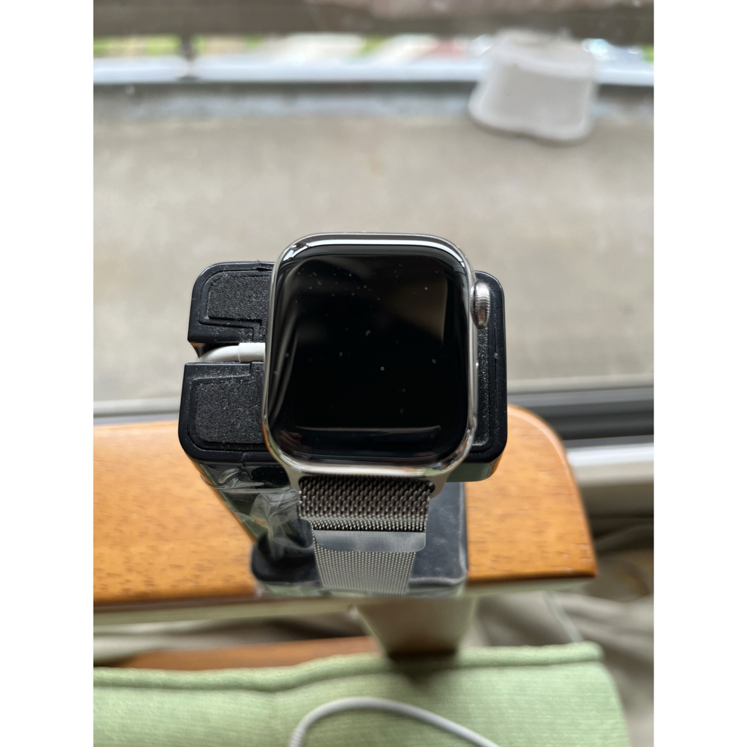 Apple watch シリーズ7 アップルウォッチ7 セルラーステンレス-