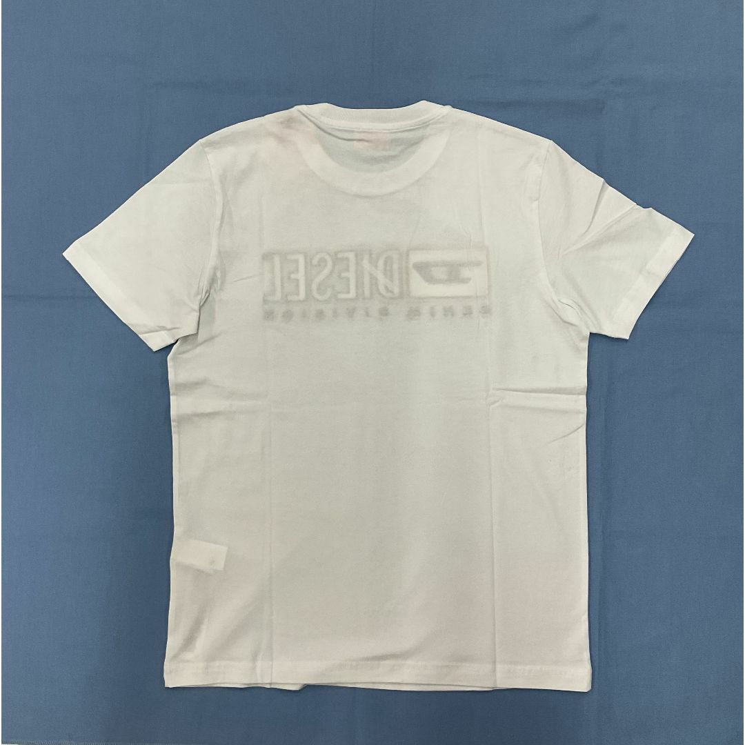 ディーゼル　Tシャツ 20B23　XLサイズ　ホワイト　新品　ロゴ　A03766