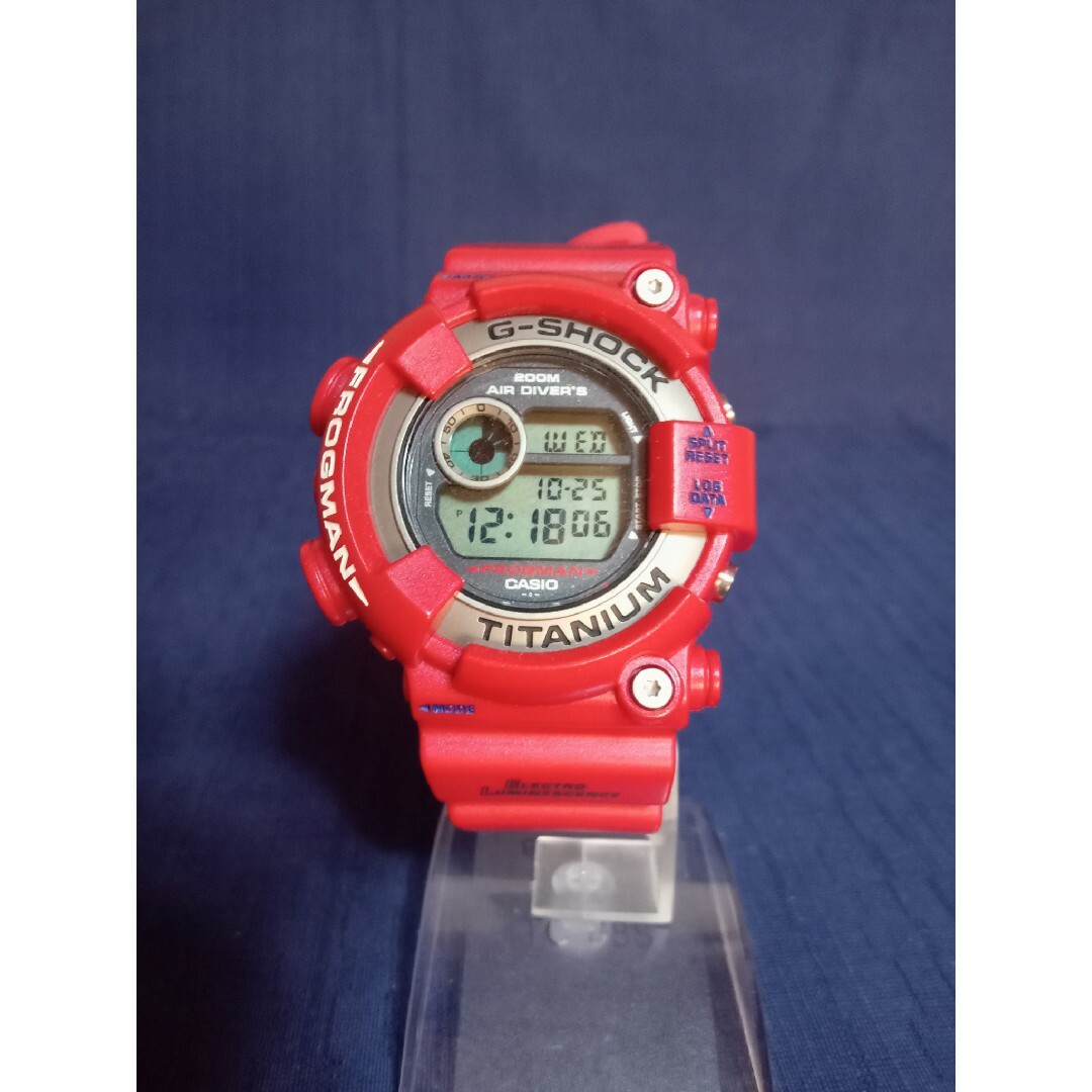 G-SHOCK  DW-8201  GF-4　フロッグマン  レッド  赤蛙