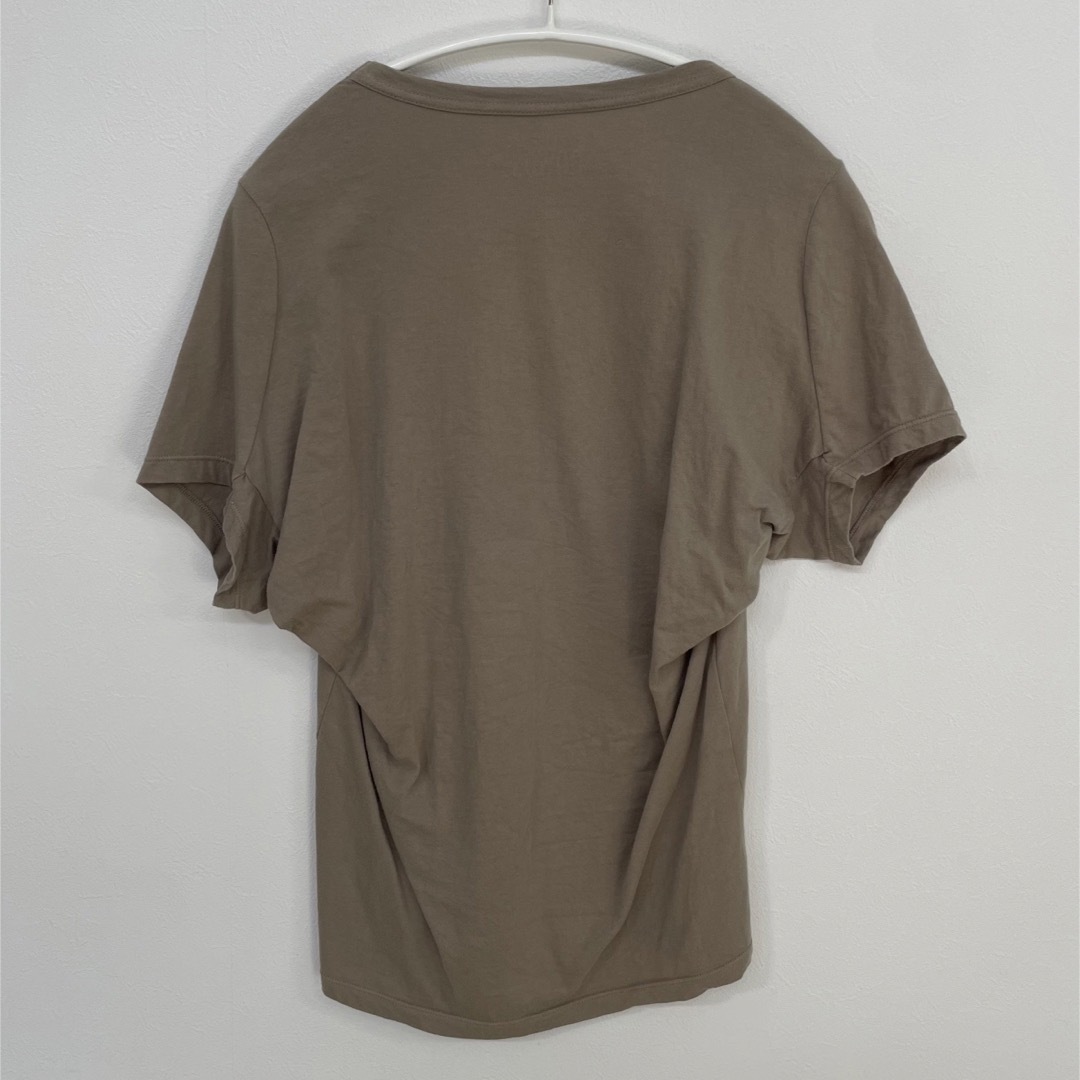 Fabiane Roux - nowos BACK DRAPE TEE Tシャツ ベージュの通販 by