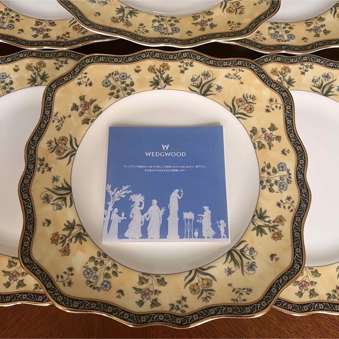 WEDGWOOD - 【レア美品】ウェッジウッド☆インディア☆スクエア WEDGWOOD - 【レア美品】ウェッジウッド☆インディア☆スクエア