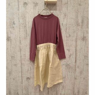 ブランシェス(Branshes)の新品★ブランシェスドッキングワンピ140(ワンピース)