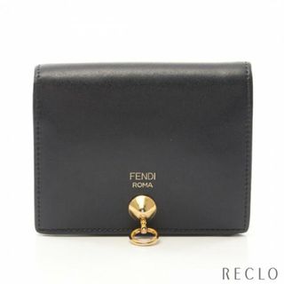 フェンディ(FENDI)のバイザウェイ 二つ折り財布 レザー ブラック(財布)