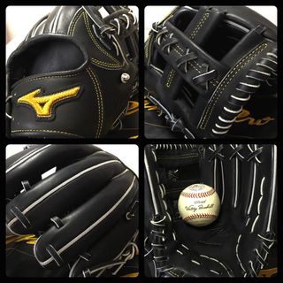 ミズノプロ(Mizuno Pro)の◆良品 ほぼ未使用品◆ ミズノプロ 一般 大人用 硬式 内野 グローブ グラブ(グローブ)