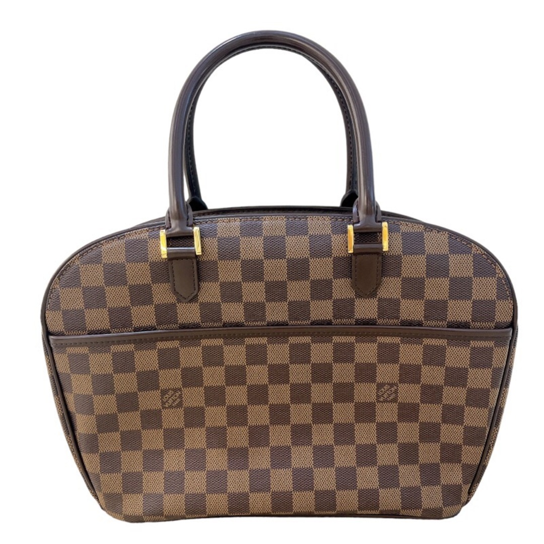 オープンポケットx1内側ルイ・ヴィトン LOUIS VUITTON サリアオリゾンタル N51282 ダミエ　ゴールド金具 ダミエ レディース ハンドバッグ