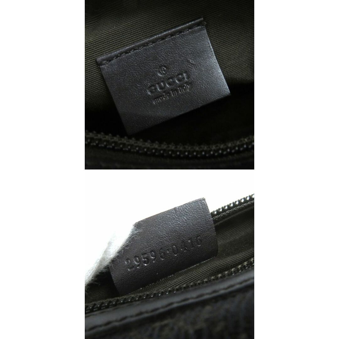 Gucci - 極美品△イタリア製 GUCCI グッチ 29596 GGキャンバス レザー