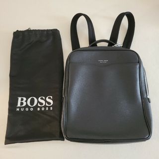 ヒューゴボス(HUGO BOSS)の★ヒューゴボス★HUGO BOSS★レザーリュック★美品(バッグパック/リュック)