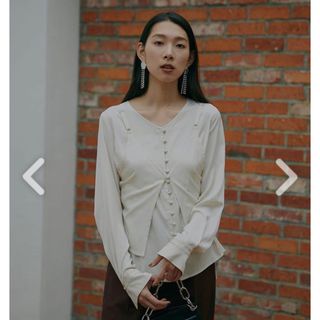 アメリヴィンテージ(Ameri VINTAGE)のAmeri VINTAGE BUSTIER LAYERED SHIRT(シャツ/ブラウス(長袖/七分))