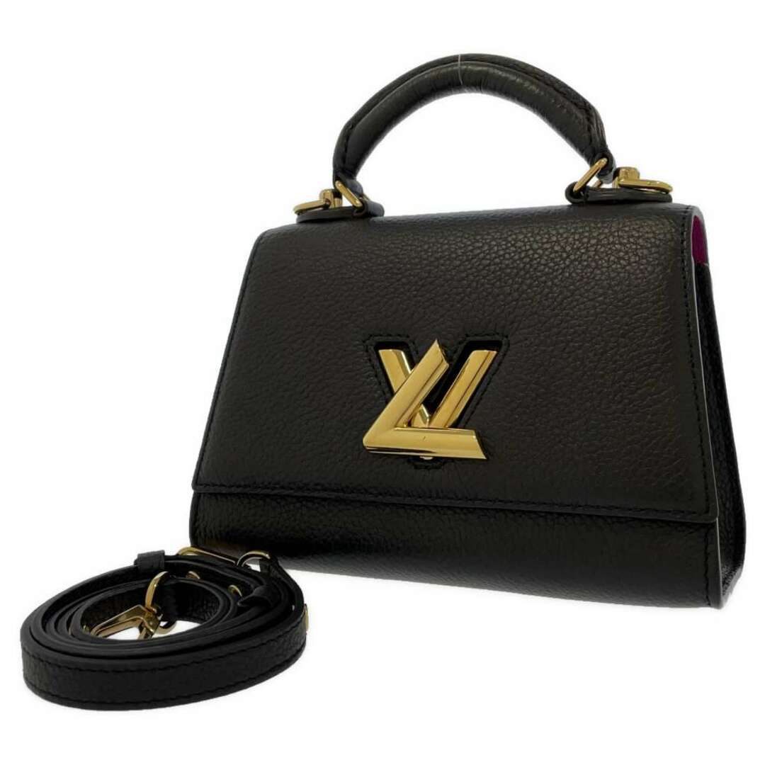 【LOUIS VUITTON】ルイヴィトン ツイストワンハンドルBB 2WAYハンドバッグ ノワール トリヨンレザー M59091 RFIDタグ/kt05473ar