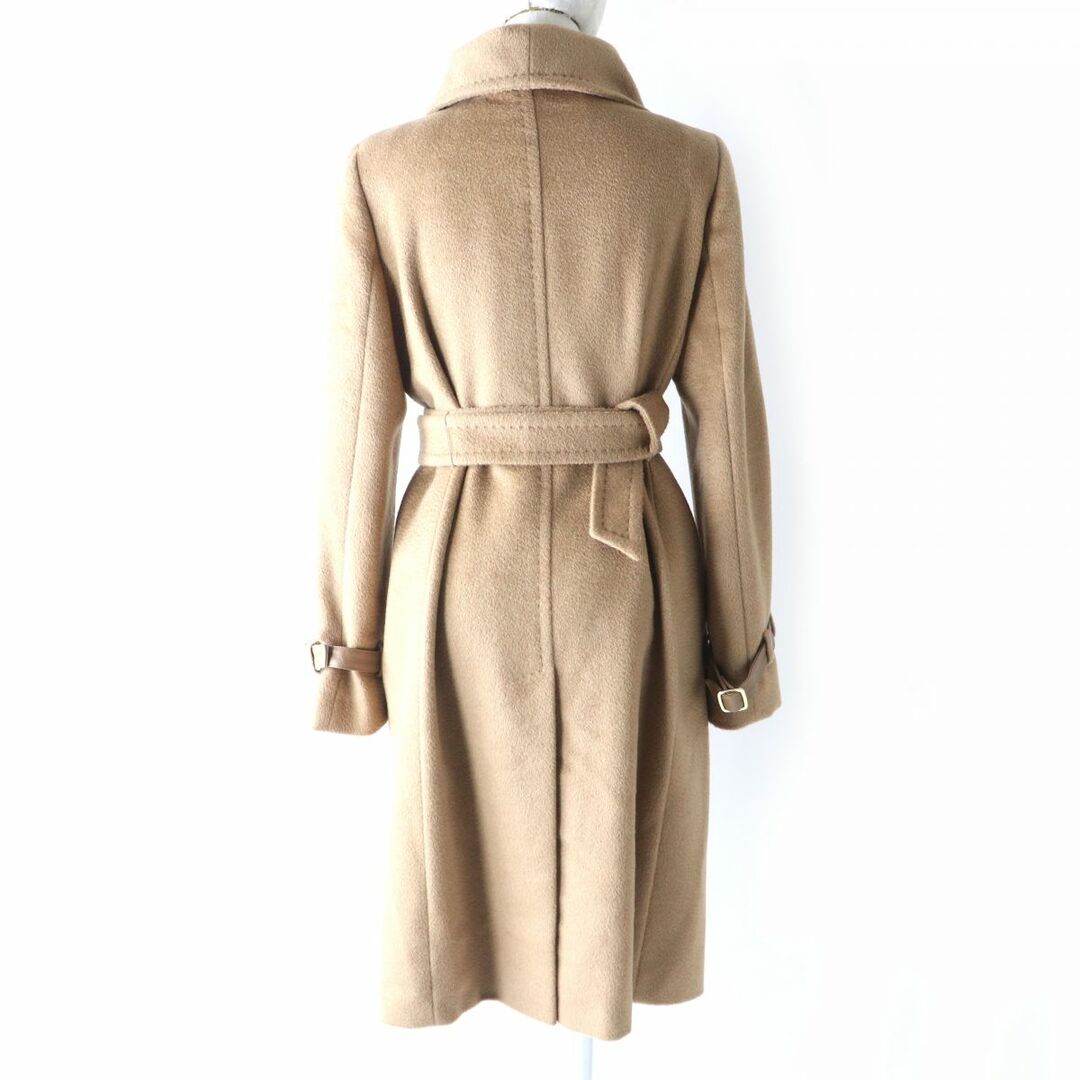 マックスマーラ　白タグ　キャメルコート　ロングコート　42　MaxMara