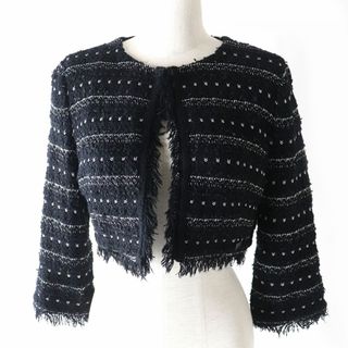 ✨FOXEY 極美品✨Horizontal  knit jaket(タグ付き)