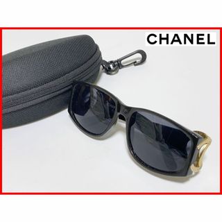 CHANEL サングラス ケース ケース付き CCマーク 赤×ベージュ-