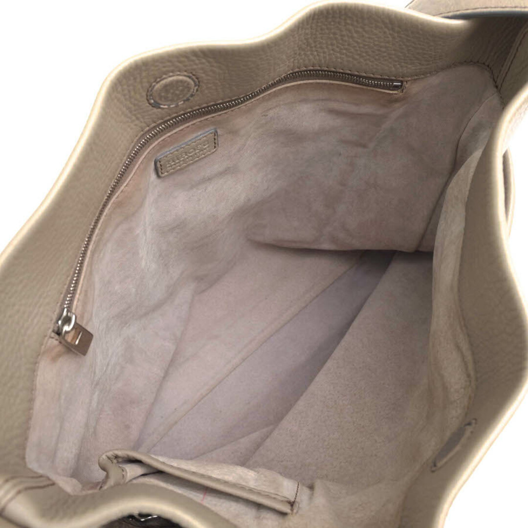 ヒロフ／HIROFU バッグ ショルダーバッグ 鞄 レディース 女性 女性用レザー 革 本革 グレー 灰色  VITA ヴィータ シボ革 シュリンクレザー レディースのバッグ(ショルダーバッグ)の商品写真