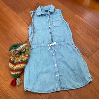 ギャップキッズ(GAP Kids)のgap kids　デニムワンピース　ギャップ(ワンピース)