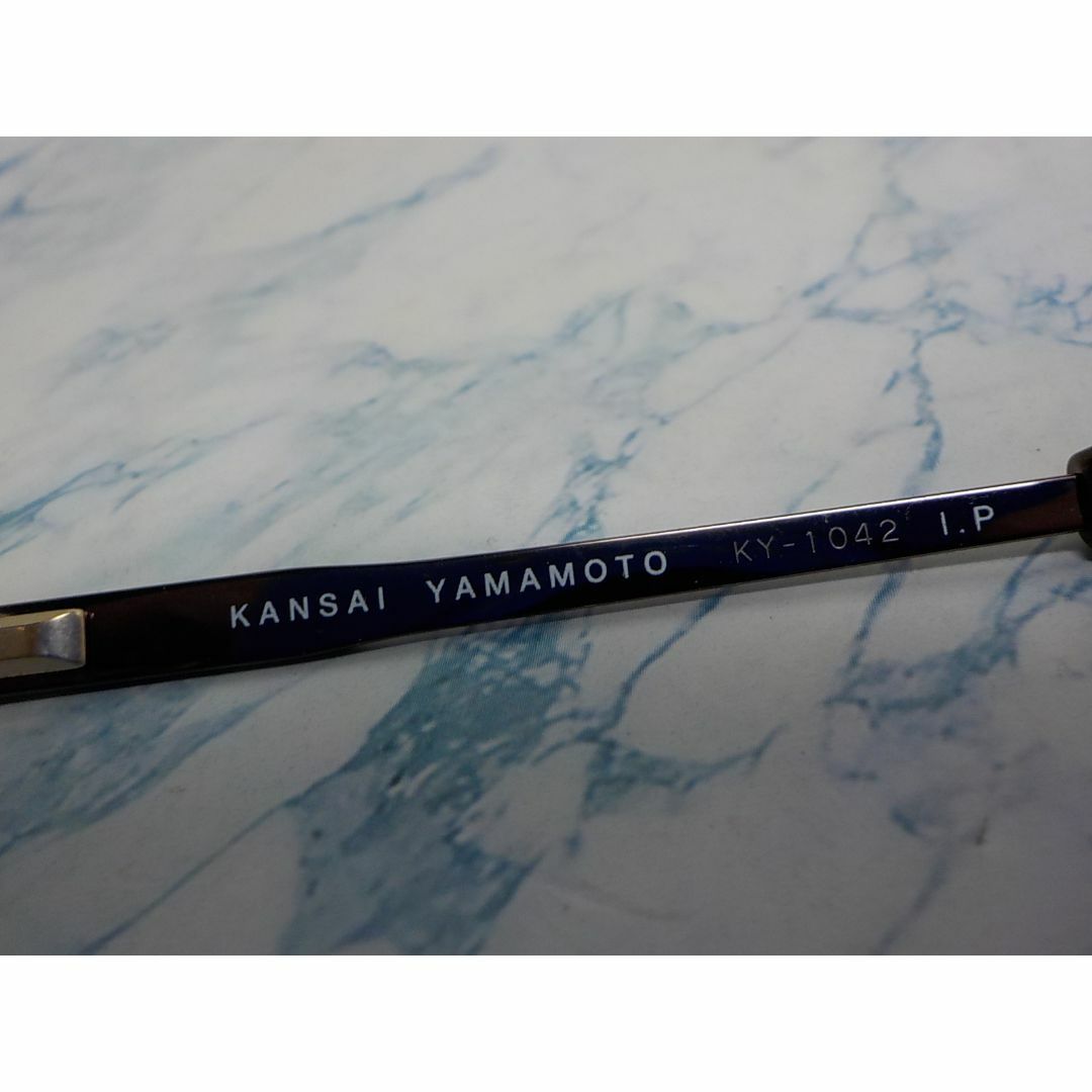 Kansai Yamamoto(カンサイヤマモト)のKANSAI YAMAMOTO メガネ KY-1042 50口18-138 2  レディースのファッション小物(サングラス/メガネ)の商品写真