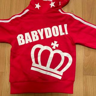 ベビードール(BABYDOLL)のベビードール　パーカー　110  babydoll  綿(ジャケット/上着)